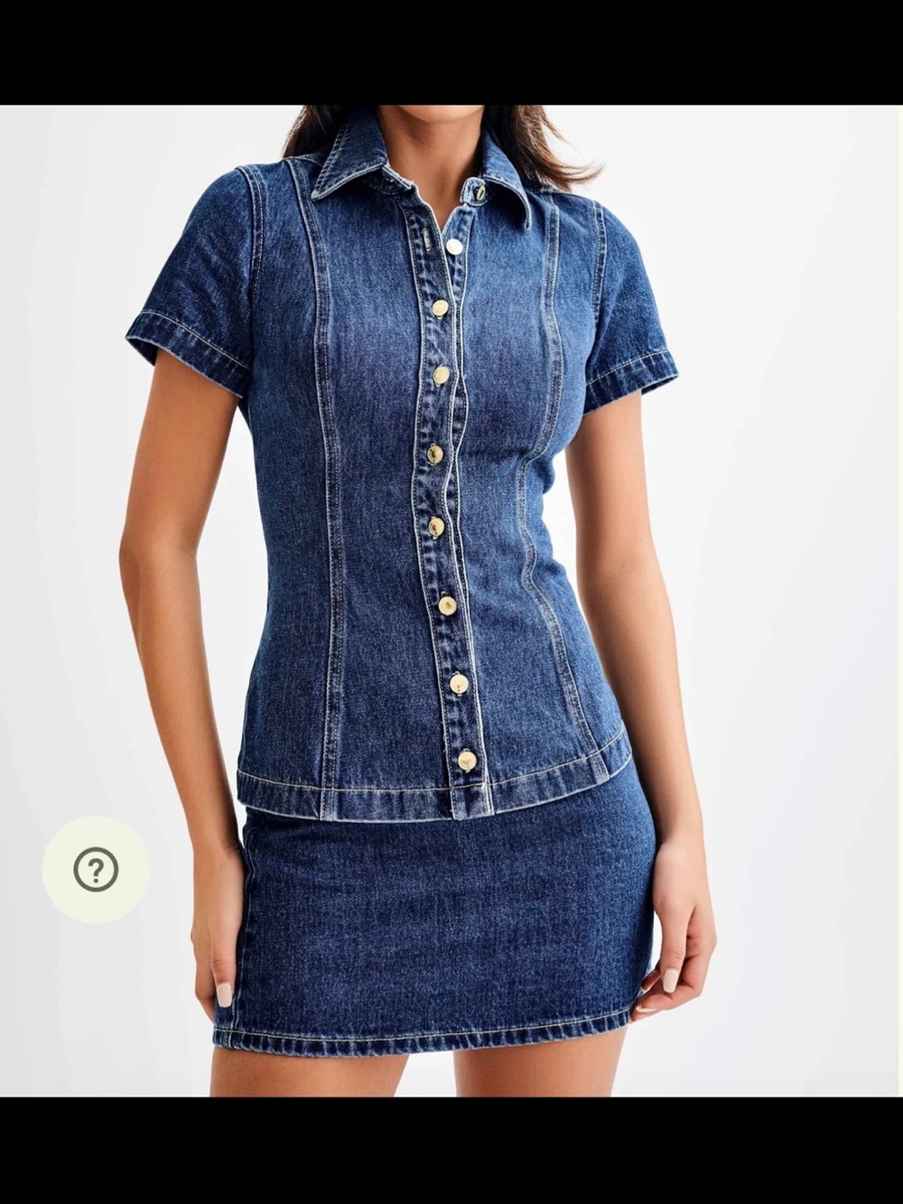 Meshki Ellie Denim shirt NEW